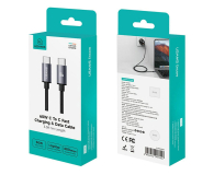 USAMS Kabel U91 60W USB-C do USB-C 1m stalowy - 1569126 - zdjęcie 5